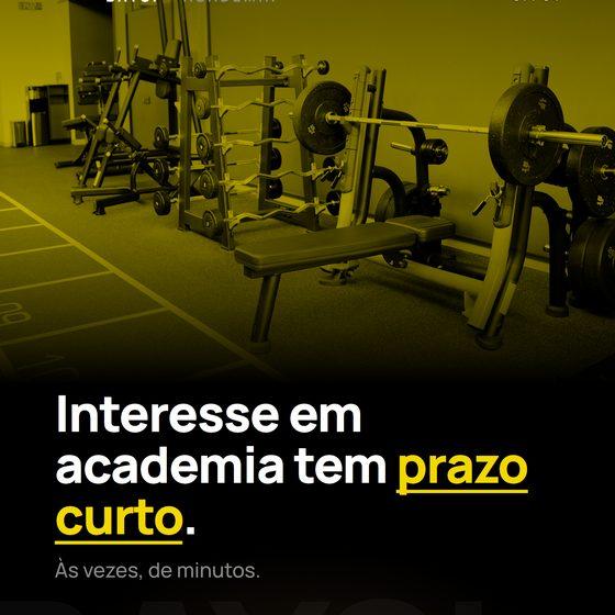 Capa do carrossel da Baysi para o ramo Academia
